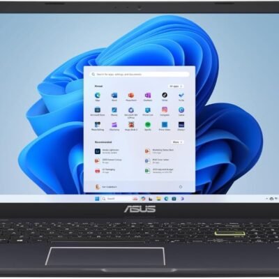 ASUS 15.6” Vivobook Go Slim Laptop, Intel Dual Core N4500, 4GB RAM, 128GB SSD, Windows 11, Star Black, L510KA-ES04