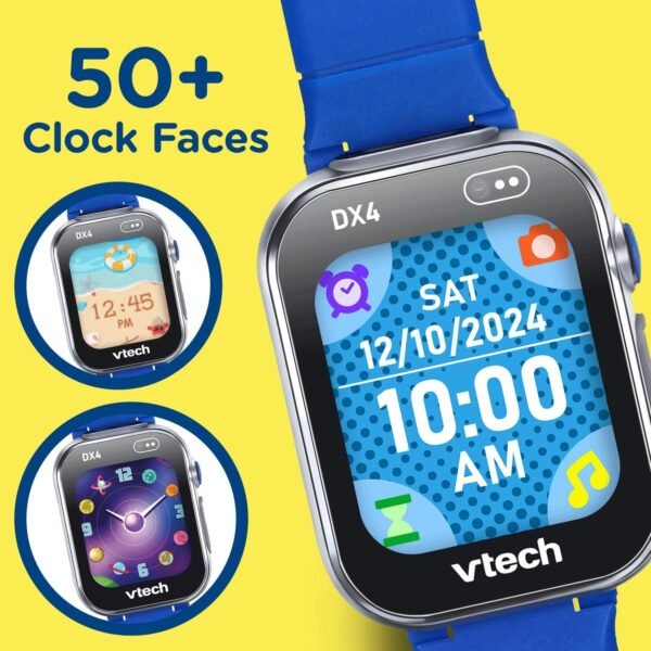 VTech KidiZoom Smartwatch DX4, Blue - Image 4